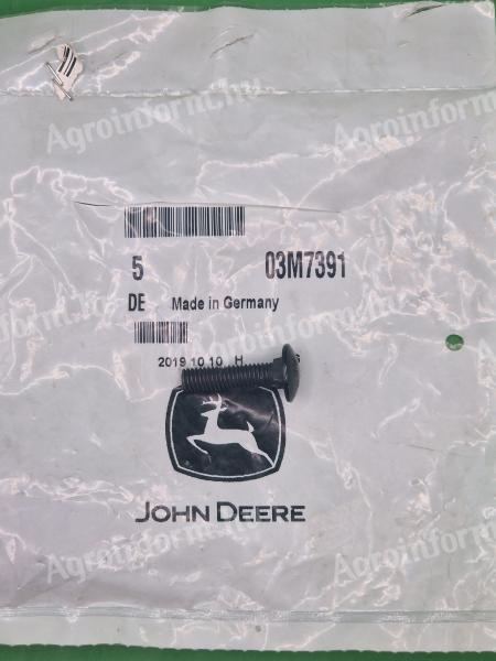 03M7391 – JOHN DEERE CSAVAR OE., KÉSZLETEN, KEDVEZŐ ÁRON! 