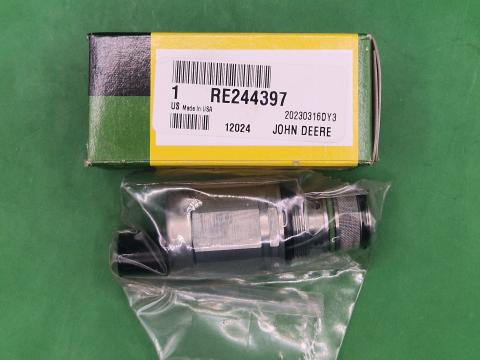 RE244397 – JOHN DEERE SZOLENOID SZELEP OE., KÉSZLETEN, KEDVEZŐ ÁRON! 