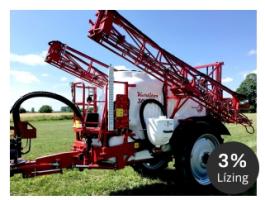 ECO LINE 3000/18T-7 szakasz Vontatott szántóföldi permetezőgép, KÉSZLETEN, KEDVEZŐ ÁRON! 