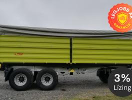 Fliegl DDK 240 (24 t) 7200 mm Háromtengelyes három oldalra billentő pótkocsi 28m3 ÚJ, KEDVEZŐ ÁRON, GARANCIÁVAL!