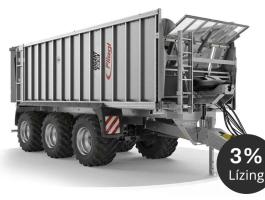 Fliegl Gigant ASW 391 Tridem letolókocsi tridem ÚJ, KEDVEZŐ ÁRON, GARANCIÁVAL!