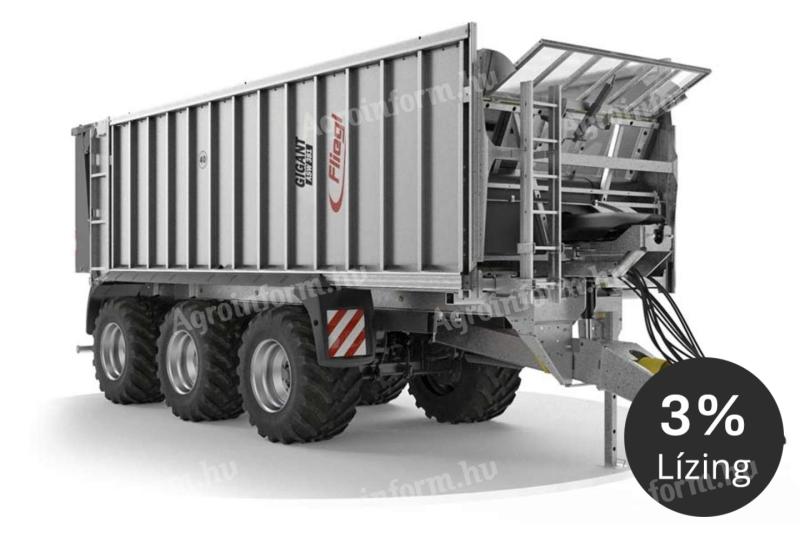 Fliegl Gigant ASW 391 Tridem letolókocsi tridem ÚJ, KEDVEZŐ ÁRON, GARANCIÁVAL!