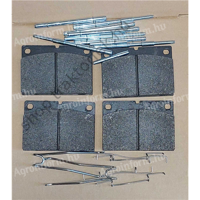 Tárcsafékbetét szett JCB 82,9x117,5x18,5mm - 4db (rugókkal és kiegészítőkkel) gyári beszállítói