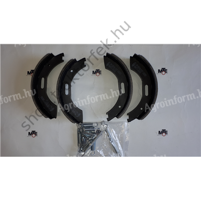 BPW fékpofa szett (200x50x4,5mm - 4 db, rugókkal és kiegészítőkkel) BPW - S 2005-7 RASK