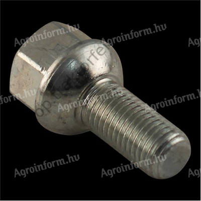 M12es kerékcsavar Gömb, M12x1.5x24/ SW19 
