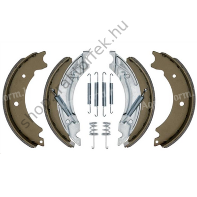 KNOTT fékpofa szett (203,2x40 mm - 4 db, rugókkal és kiegészítőkkel) KNOTT Avonride 203216-47 , utángyártott