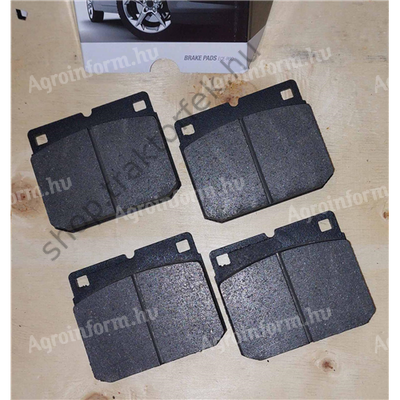 Tárcsafékbetét szett JCB 89,8x76x16,5 mm - 4db / ST
