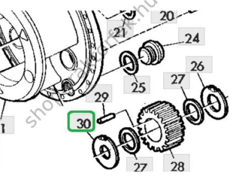Hézagoló L35733 John Deere gyári Hézagoló L35733 John Deere gyári