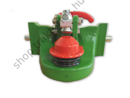 K80 vonófej Sapala 330-32-25 sínmérethez, zöld