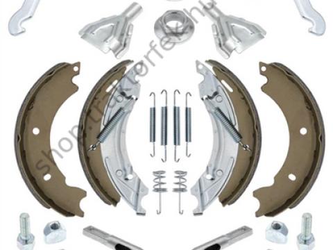 KNOTT fékpofa szett (200x50x4mm - 4 db, rugókkal és kiegészítőkkel ) + fékműködtetővel , utángyártott