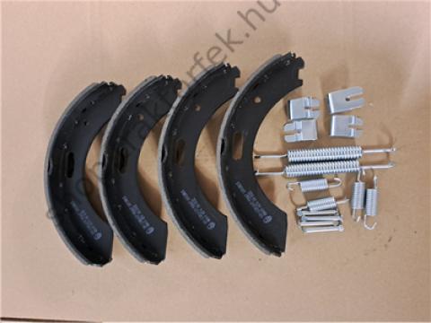 BPW fékpofa szett (230x40x6mm - 4 db, rugókkal és kiegészítőkkel)