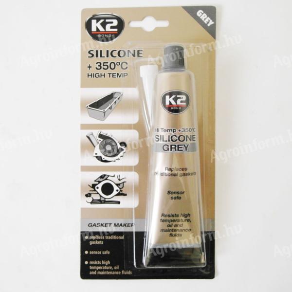 K2 B250/52/U K2 SZÜRKE SZILIKON350°C 85G