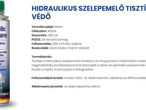 43224/PRO/U AUTOPROFI HIDROTŐKE TISZTÍTÓ 250ML 43224/PRO/U AUTOPROFI HIDROTŐKE TISZTÍTÓ 250ML