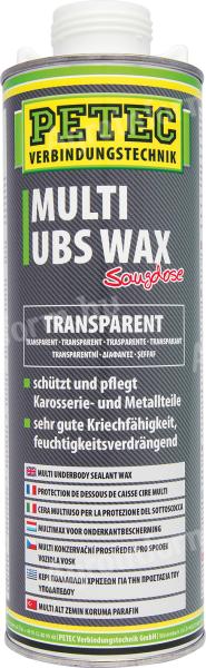 73410/PET/U PETEC MULTIUBS WAX ÁTTETSZŐ 1LPISZTOLLYALSZVHU