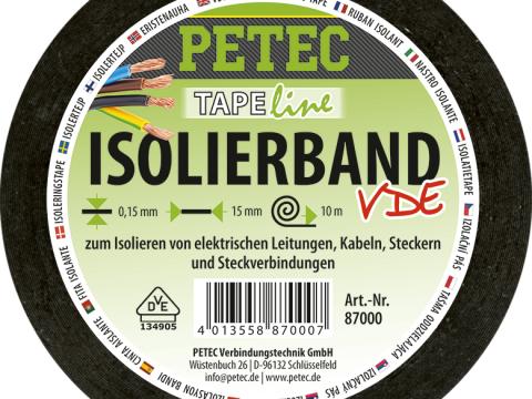 87000/PET/U PETEC SZIGETELŐSZALAG 15 MM X 0,15 MM X 10 MNV