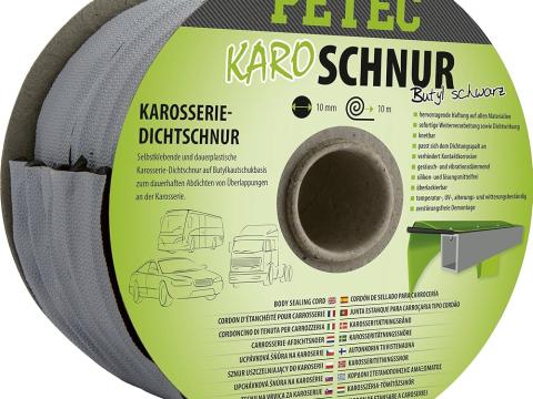 87510/PET/U PETEC KAROSSZÉRIA TÖMÍTŐ SZALAG FEKETE NV