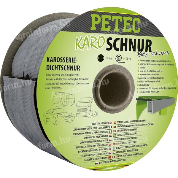 87510/PET/U PETEC KAROSSZÉRIA TÖMÍTŐ SZALAG FEKETE NV