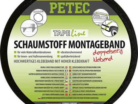 87200/PET/U PETEC KÉTOLDALAS RAGASZTÓ 19MM X 1MM X 10M NV