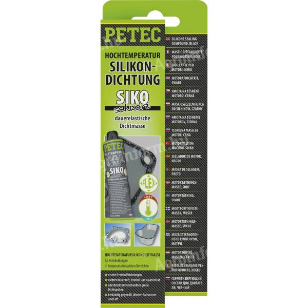 97780/PET/U PETEC SZILIKON TÖMÍTŐ FEKETE 70 ML V (HU)