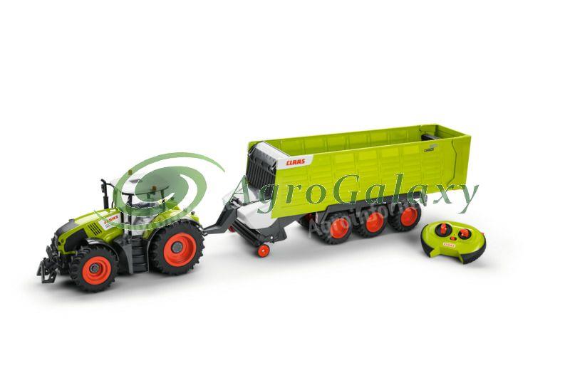 Claas AXION 870 RC + CARGOS 9600 - 0002548900