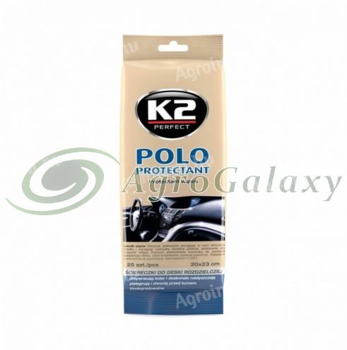 K420 K2 - K2 POLO PROTECTANT műszerfal ápoló kendő 25 db