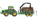 John Deere 8430 makett pótkocsi - MCU195400000