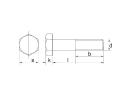 csavar M12x60 illesztett 10.9 