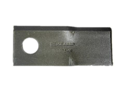 Fella fűkasza penge bal, (forgókés) 118x48x4mm, Furat:19mm Fella fűkasza penge bal, (forgókés) 118x48x4mm, Furat:19mm