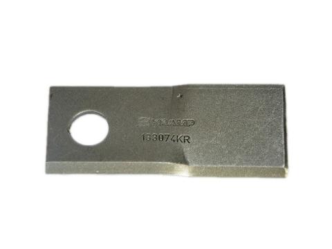 Fella fűkasza penge jobb, (forgókés) 118x48x4mm, Furat:19mm Fella fűkasza penge jobb, (forgókés) 118x48x4mm, Furat:19mm