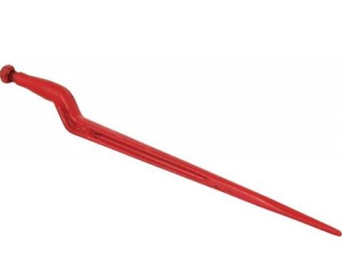 Homlokrakodó tüske, bálatüske hajlított, L=895 M22x1,5 Homlokrakodó tüske, bálatüske hajlított, L=895 M22x1,5