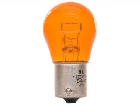 izzó 12V 21W sárga BAU15s izzó 12V 21W sárga BAU15s