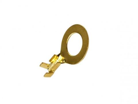 Kábelvég szemes 10mm, sárgaréz Kábelvég szemes 10mm, sárgaréz