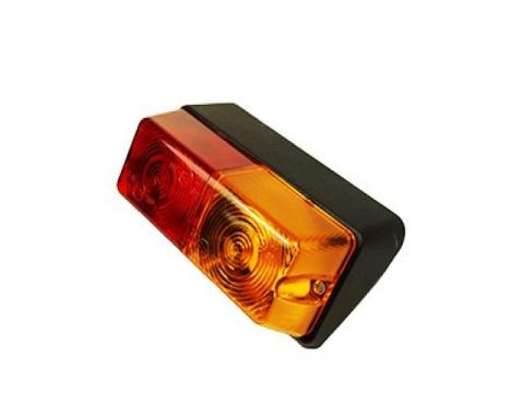 lámpa piros-sárga MTZ (fém házzal, bal - jobb szerelhető) lámpa piros-sárga MTZ (fém házzal, bal - jobb szerelhető)