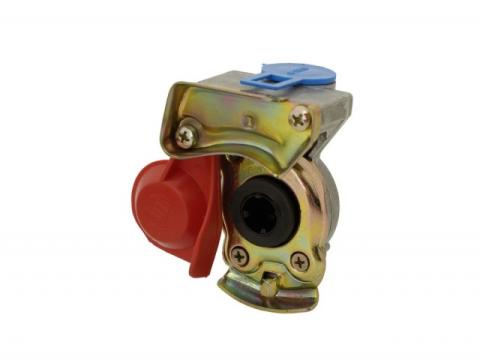 Levegő csatlakozó M16, szelepes, piros Levegő csatlakozó M16, szelepes, piros