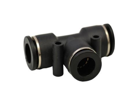 Levegőcső, fékcső T-elosztó, toldó műanyag, 8mm Levegőcső, fékcső T-elosztó, toldó műanyag, 8mm