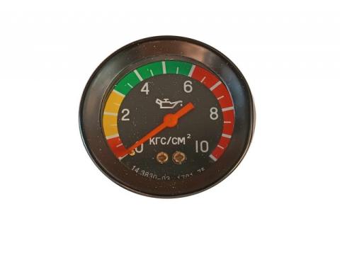 MTZ olajnyomásmérő óra mechanikus 10 bar