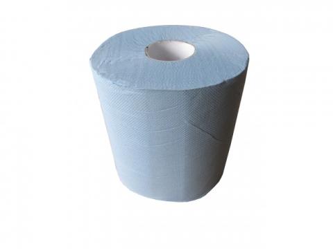 Papírtörlő, kék, 19 cm x 150 m, 2-rétegű, dombornyomott Papírtörlő, kék, 19 cm x 150 m, 2-rétegű, dombornyomott