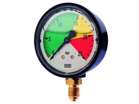 Permetező nyomásmérő óra 25bar Glicerines, M12 Permetező nyomásmérő óra 25bar Glicerines, M12