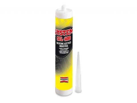 System SIL 400 szilikon tömítő, fekete, 310ml