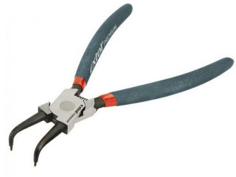 Szerszám zégergyűrű fogó, hajlított belső 175mm, Szerszám zégergyűrű fogó, hajlított belső 175mm,