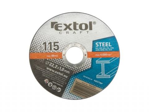 vágókorong 5 db acélhoz/inoxhoz, kék, 115×1×22,2mm vágókorong 5 db acélhoz/inoxhoz, kék, 115×1×22,2mm