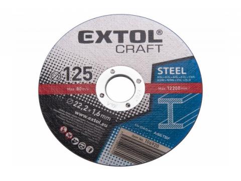 vágókorong 5db fémhez, 125×1,6×22,2mm, max. 12.200 ford/perc vágókorong 5db fémhez, 125×1,6×22,2mm, max. 12.200 ford/perc