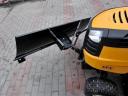 Hótolólap 1,2 méteres (mechanikus emelő tartó konzollal, Fűnyírótraktorhoz)