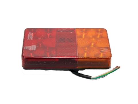 lámpa piros-sárga LED 3 funkciós, 12V, 150x80x26mm, MTZ-re lámpa piros-sárga LED 3 funkciós, 12V, 150x80x26mm, MTZ-re