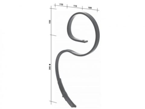 Rugóskapa lándzsával szerelt, erősített, 32x12, BIANCHI Rugóskapa lándzsával szerelt, erősített, 32x12, BIANCHI
