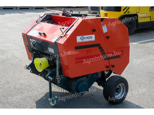 Körbálázó mini 870-es, kistraktorokhoz