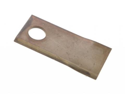 Pöttinger fűkasza kés jobbos, 108x49x4 mm, Ø21 mm-es furat, Pöttinger fűkasza kés jobbos, 108x49x4 mm, Ø21 mm-es furat,
