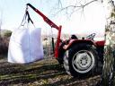 Big-Bag zsákemelő, farönk emelő mechanikus gémmel, 800 kg