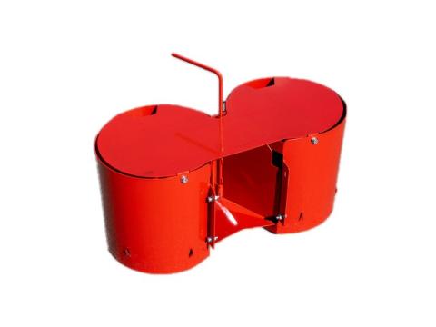 Ágaprítóhoz zsákoló adapter dupla zsákos Ágaprítóhoz zsákoló adapter dupla zsákos