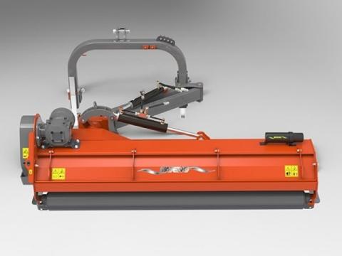 Szárzúzó / Mulcsozó / Rézsűvágó, 205 cm-es, MATENG, Erősitett, (kalapácsos, Kardántengellyel)